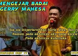 Download Lagu Mp3 Gerry Mahesa Mengejar Badai